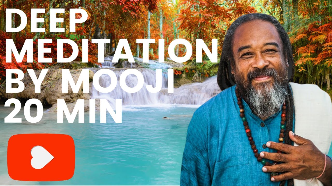 Mooji Meditation ~Going Deep Into The Self & Connect To Higher Self With Mooji's Guidance 🙏❤️🧘‍♀️