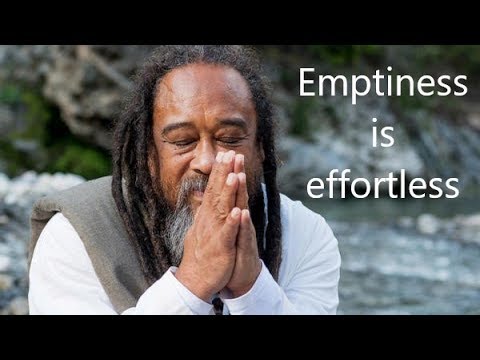 Mooji Gudided Meditation - Emptiness is effortless