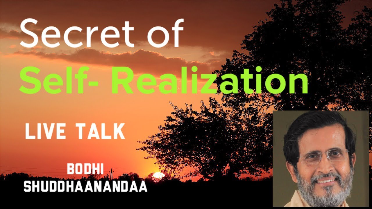Secret of Self-Realization| English| Bodhi Shuddhaanandaa