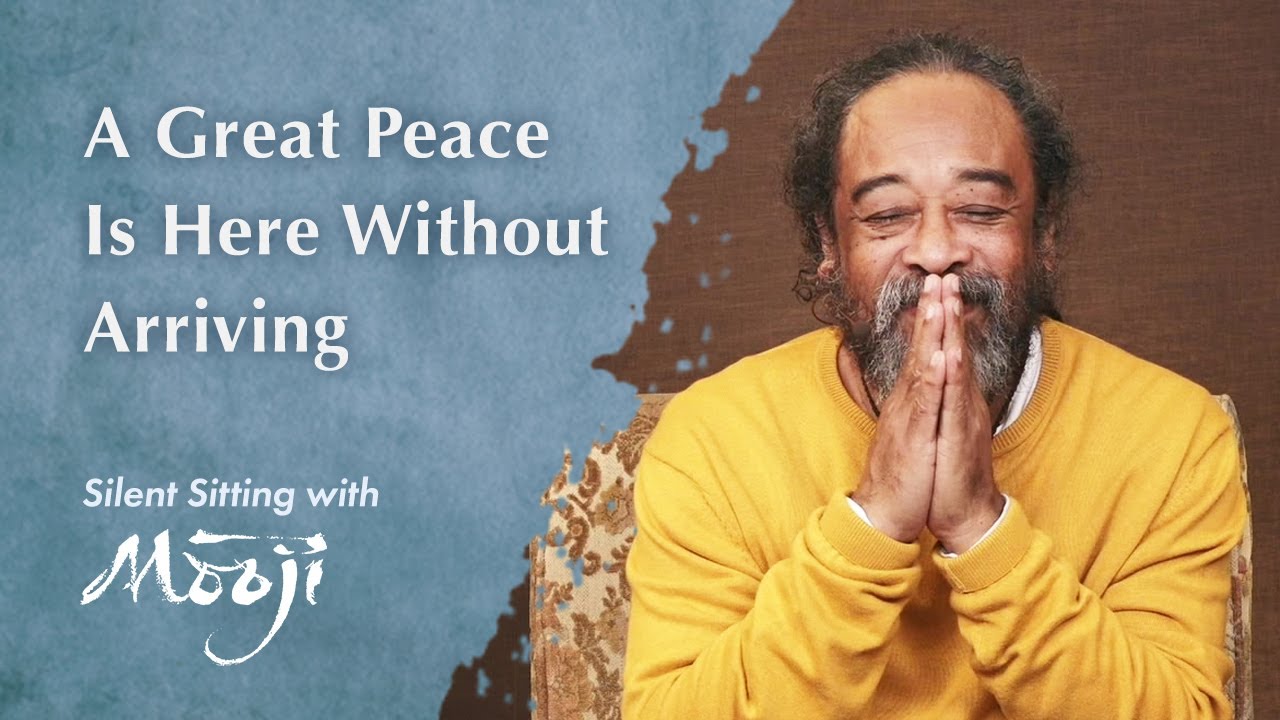 A Great Peace Is Here Without Arriving ~ Christmas Sitting with Mooji