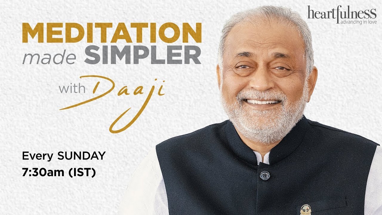 Meditation Made Simpler | Live Meditation with Daaji | 7.30 AM | 26th June 2022  |  Heartfulness