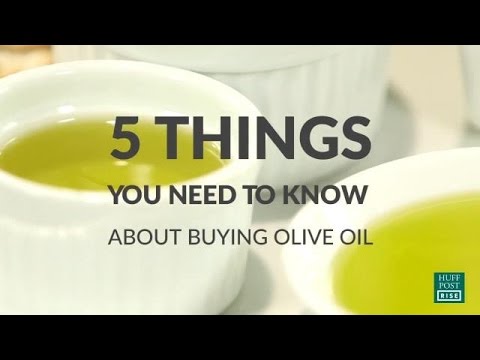 5 Things You Need To Know When Buying Olive Oil
