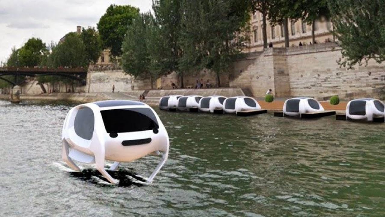 SeaBubble River Taxi | An App Based Flying Water Taxi in Paris
