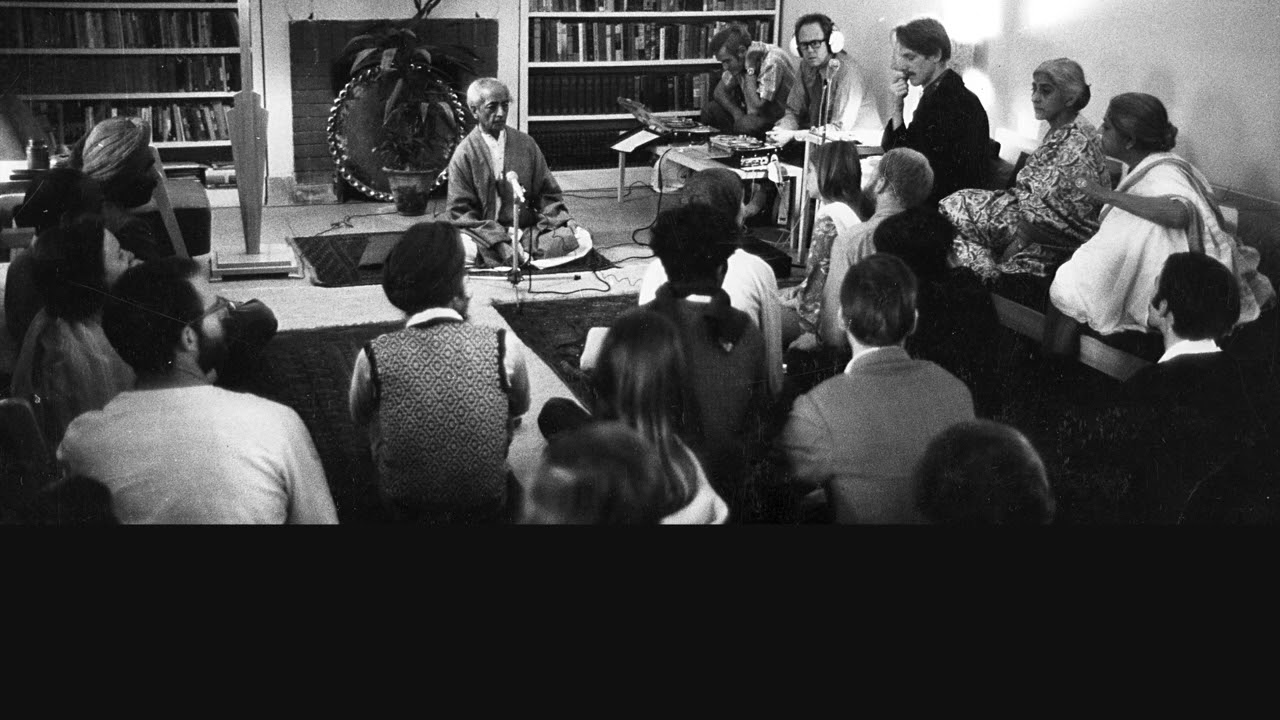 Audio | J. Krishnamurti, Madras 1973 - Small Group Discussion 1 - In awareness there is no direction