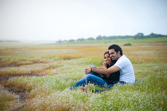 Couple In Countryside