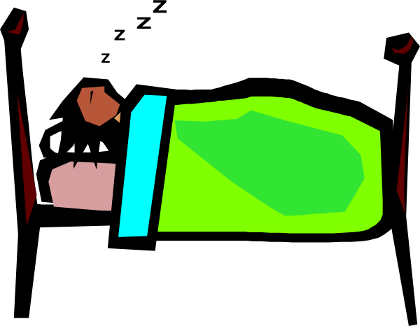 Clipart Sleeping Person