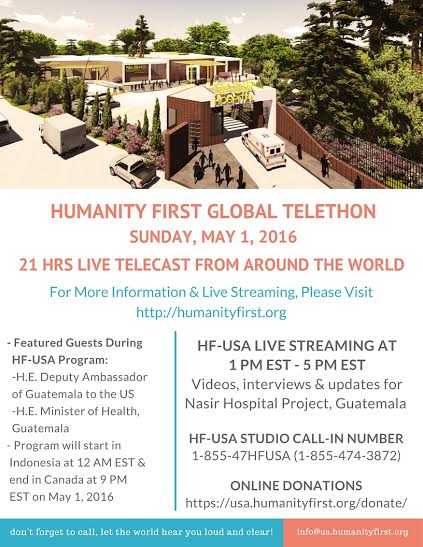 Humanity First Flyer