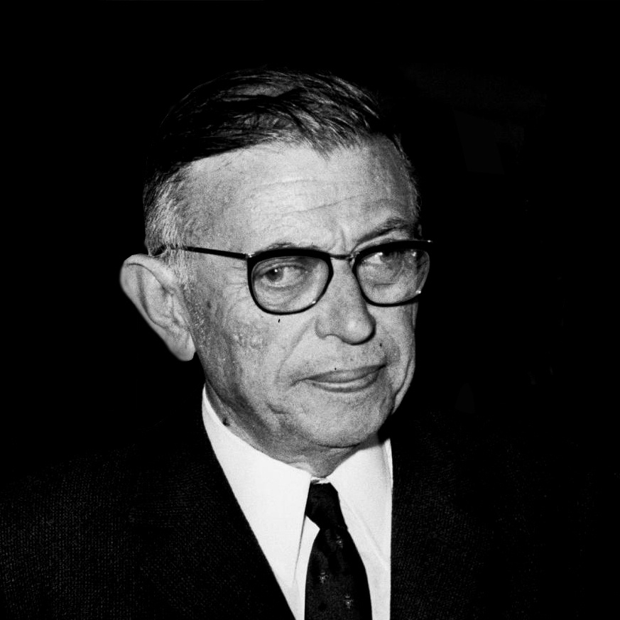 French philosopher - Jean-Paul Sartre