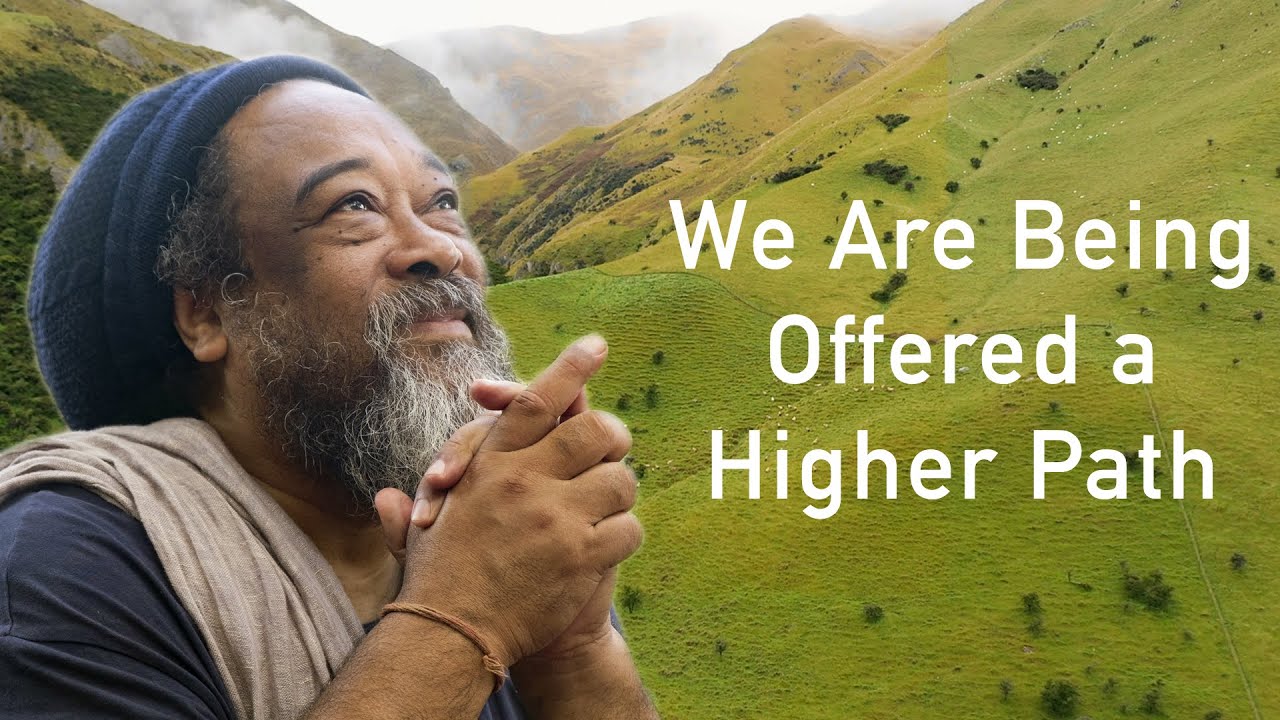 We are being offered a higher path