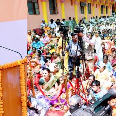 मुख्यमंत्री जनपद वाराणसी स्थित जंगमवाड़ी मठ में आयोजित पट्टाभिषेक कार्यक्रम में शामिल हुए