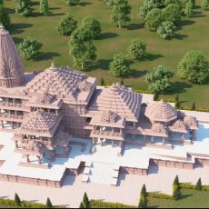 प्रदर्शनी में अयोध्‍या के भव्‍य दिव्‍य राममंदिर की बिखरी अलौकिक छटा
