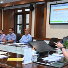 मुख्य सचिव ने खेलो इंडिया यूनिवर्सिटी गेम्स के सफल आयोजन हेतु नामित अधिकारियों के साथ की बैठक
